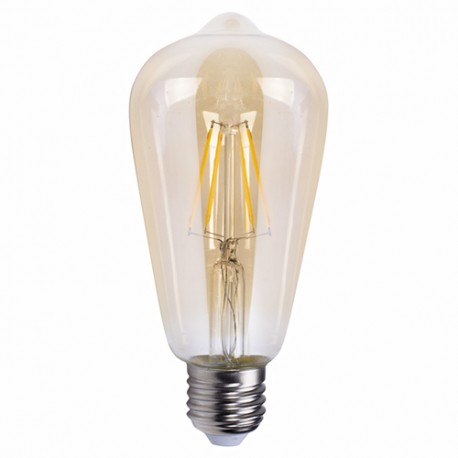 Светодиодная лампа Feron LB-764 ST64 золото 230V 4W 470Lm E27 2700K