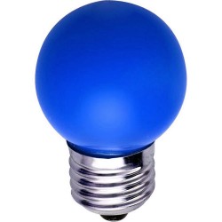 Светодиодная лампа Feron LB-37 G45 230V 1W E27 синяя
