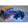 Уличная гирлянда DELUX ICICLE (бахрома) 108LED 2x1m белый+flash/черный IP44 EN