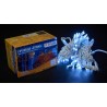 Уличная гирлянда DELUX STRING (нить) 100LED 10m белый+flash/белый IP44 EN