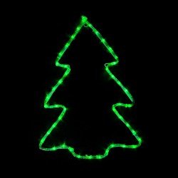 Уличная гирлянда DELUX MOTIF CHRISTMAS TREE (елка) 0,6m зеленый IP44 EN