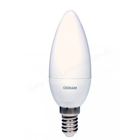 Светодиодная лампа Osram VALUE CL B40 6W/827 220-240V FR E14