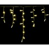 Уличная гирлянда DELUX ICICLE (бахрома) 90LED 2x0.5m желтый/белый IP44 EN