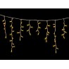 Уличная гирлянда DELUX ICICLE (бахрома) 90LED 2x0.5m теплый белый/белый IP44 EN