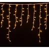 Уличная гирлянда DELUX ICICLE (бахрома) 120LED 2x0.9m теплый белый/белый IP44