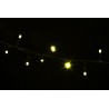 Уличная гирлянда DELUX STRING (нить) 200LED 10m желтый/черный IP44 EN